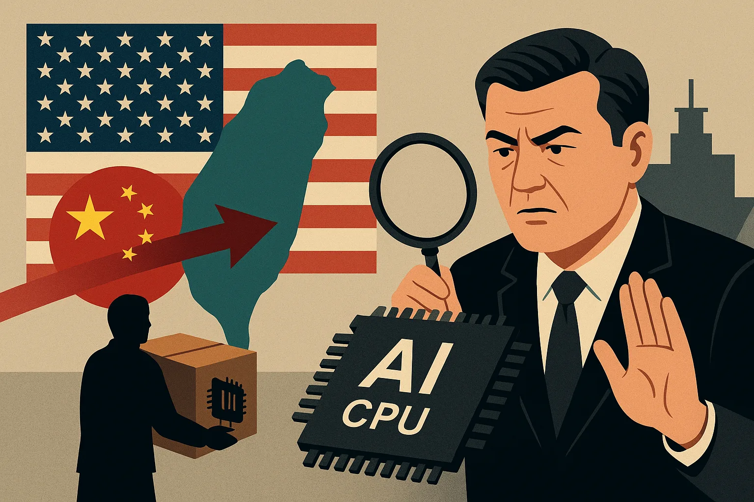 Taiwan to Tighten Export Controls on AI Servers and Advanced Chips to China, Pursuing Criminal Penalties for Smuggling